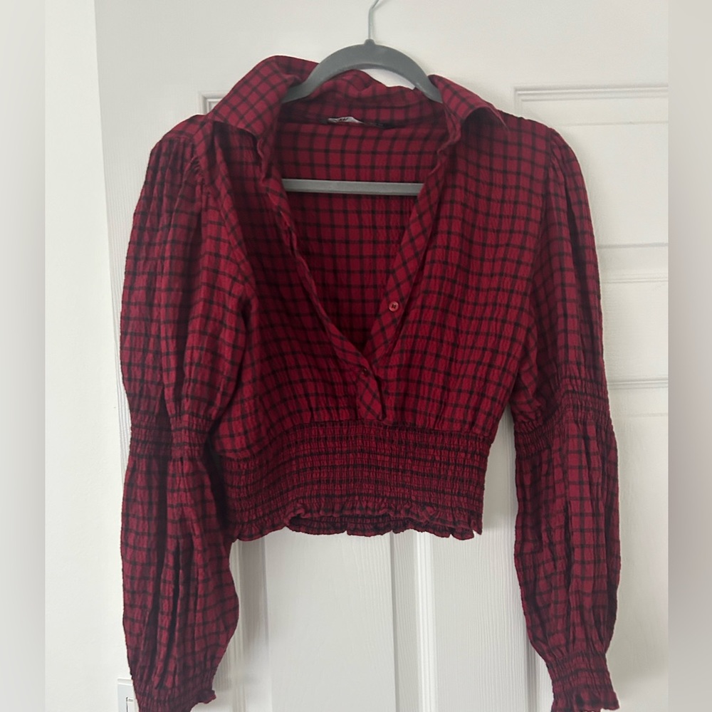 Zara cropped long sleeve